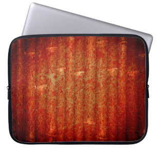 Vintage roter Grunge-Hintergrund Laptopschutzhülle