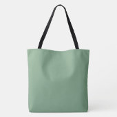 Vintage rotes Auto & Weihnachtsmann Tasche (Rückseite)