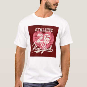 Vintage rotes New York Athletic T-Shirt