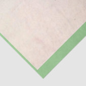 Vintage Rothaarpaste Seidenpapier (Ausschnitt)