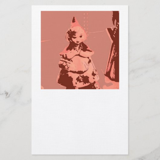 Vintage Rotkäppchen Briefpapier (Vorderseite)