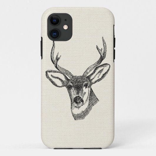 Vintage Rotwild Case-Mate iPhone Hülle (Rückseite)