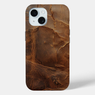 Vintage Rough Leather Textur Case-Mate iPhone Hülle