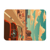 Vintage Route 66 Magnet (Horizontal)