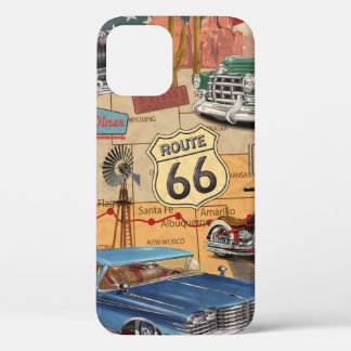 Vintage Route 66 Poster. Case-Mate iPhone Hülle