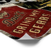 Vintage Route 66 Speakeasy Poster (Ecke)