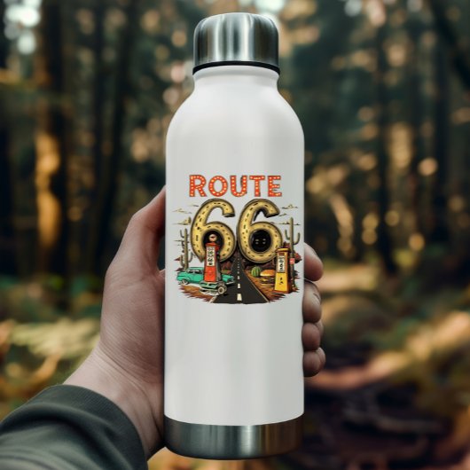 Vintage Route 66 Sticker | Route 66 Vinyl Decal