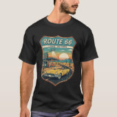 Vintage Route 66 T-Shirt (Vorderseite)