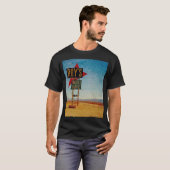 Vintage Route 66 USA Straßenfahrt T-Shirt (Vorne ganz)