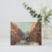 Vintage Royal Gorge Bahn Postkarte (Stehend Vorderseite)