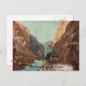 Vintage Royal Gorge Bahn Postkarte (Vorne/Hinten)