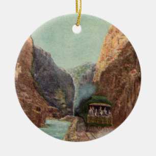 Vintage Royal Gorge Zug Ornament