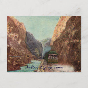 Vintage Royal Gorge Zug Postkarte