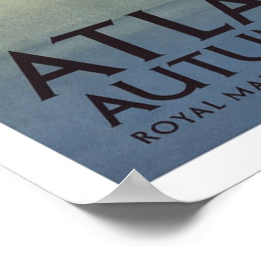 Vintage, Royal Mail Cruises Poster (Ecke)