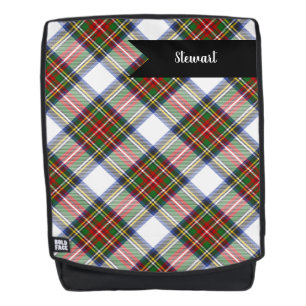 Vintage Royal Stewart Kleid Highland Tartan Rucksack