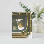 Vintage Royalty, Queen und Diana Postkarte (Stehend Vorderseite)