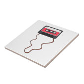 Vintage Rückgabe des Kassettenbands Fliese (Seite)