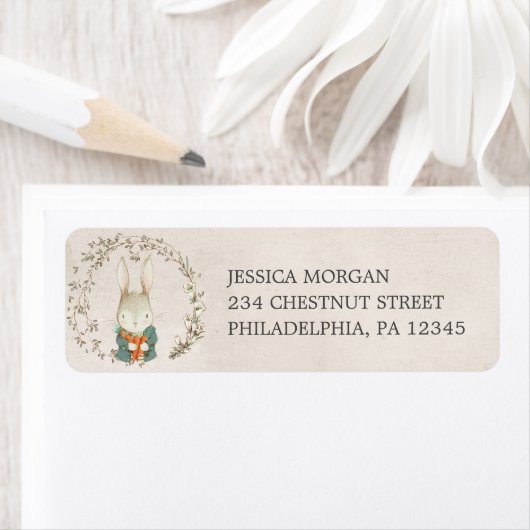 Vintage Rücksendeadresse (Insitu)