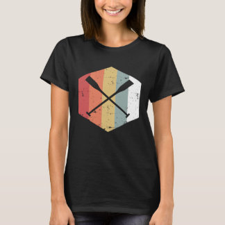 Vintage Rudern Lustige Ruderer Crew Geschenkidee T-Shirt