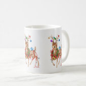 Vintage Rudolph-Tasse Kaffeetasse (VorderseiteRechts)