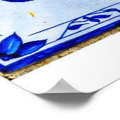 Vintage Rue du Barry Poster (Ecke)