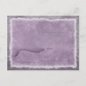 Vintage Rue Save the Date mit Waschbecken Postkart Ankündigungspostkarte (Rückseite)