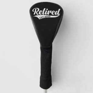 Vintage Ruhestand 2025 Witzige Ruhestand 2025 Spaß Golf Headcover