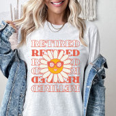 Vintage Ruheständlerin, Retro-Rente-Party Frauen T-Shirt