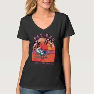 Vintage Ruhestandsbedienstete T-Shirt