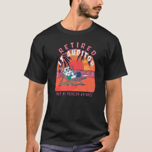 Vintage Ruhestandsregelung für IT-Prüfer T-Shirt