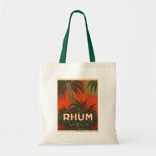 Vintage Rum-Werbung Tragetasche
