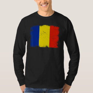 Vintage Rumänien-Flagge Rumänischer Unabhängigkeit T-Shirt