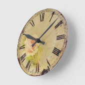 Vintage Runde Wanduhr (Winkel)