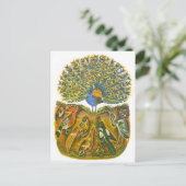 Vintage russische Illustrationen, Äsops Fabeln 5 Postkarte (Stehend Vorderseite)