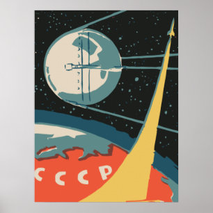 Vintage russische Streichholzschachtel-Anzeigen (C Poster