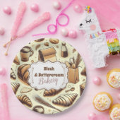 Vintage Rustic Bakery Pappteller (Party)