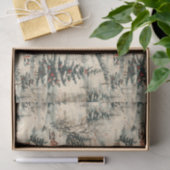 Vintage Rustic Christmas Holiday Seidenpapier (Geschenk)