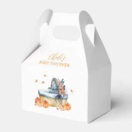 Vintage Rustic Fall Pumpkin Crib Babydusche Geschenkschachtel