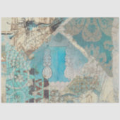 Vintage, rustikal bedrückte Textur Dekoupage Seidenpapier (Vorderseite)