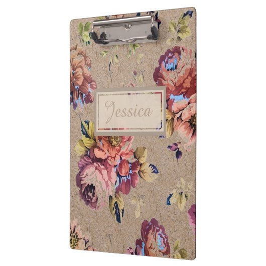 Vintage Rustikal Klemmbrett (Links)