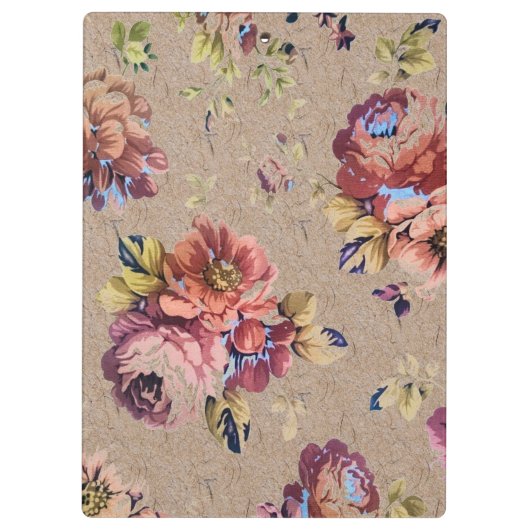 Vintage Rustikal Klemmbrett (Rückseite)