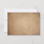 Vintage Rustikale Altbaugutkarte (Rückseite)