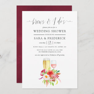 Vintage rustikale Armbrüche vor dem I's Einladung