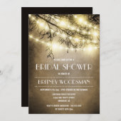 Vintage Rustikale Bäume Brauerei Einladungen (Vorne/Hinten)