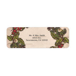 Vintage rustikale Birch Weihnachtsfeier Party Einl