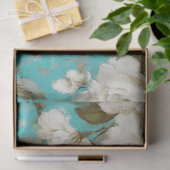 Vintage rustikale Blumendekoupage Seidenpapier (Geschenk)