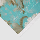 Vintage rustikale Blumendekoupage Seidenpapier (Ausschnitt)