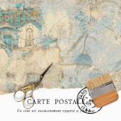 Vintage rustikale Blumentextur Seidenpapier