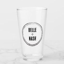 Vintage Rustikale Boho Wedding Glas