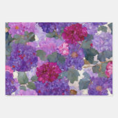 Vintage rustikale botanische Dekoupage Geschenkpapier Set (Vorderseite 3)